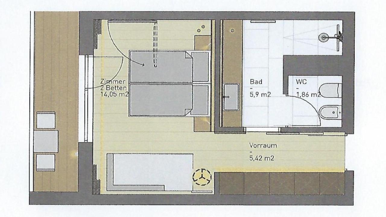 Hotel Olympia Брунико Экстерьер фото